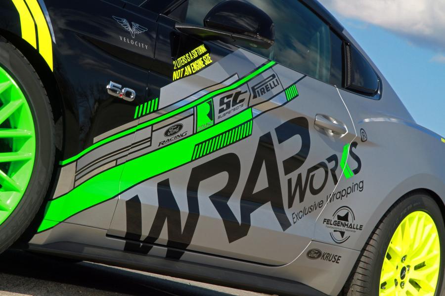  Ford Mustang GT by WRAPworks 2016 года  (фото 10 из 14)